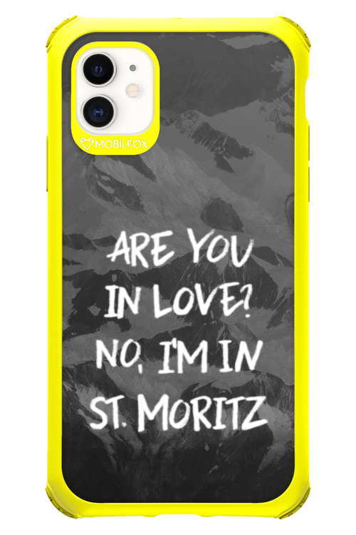 I'm in St. Moritz - Apple iPhone 11