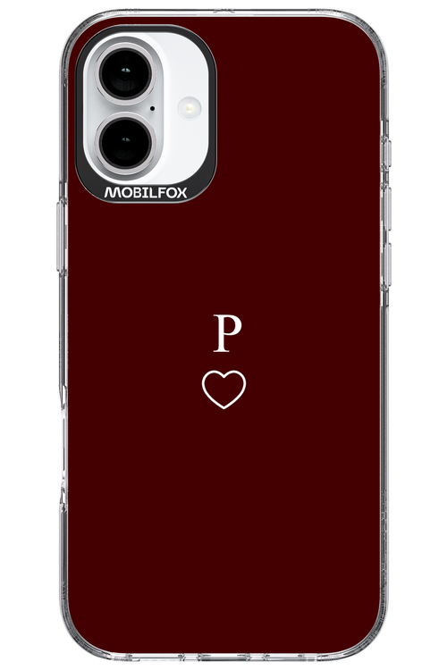 P Burgundia 2.0 - Apple iPhone 16 Plus