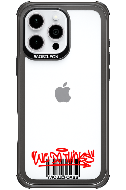 We Do Barcode - Apple iPhone 16 Pro Max