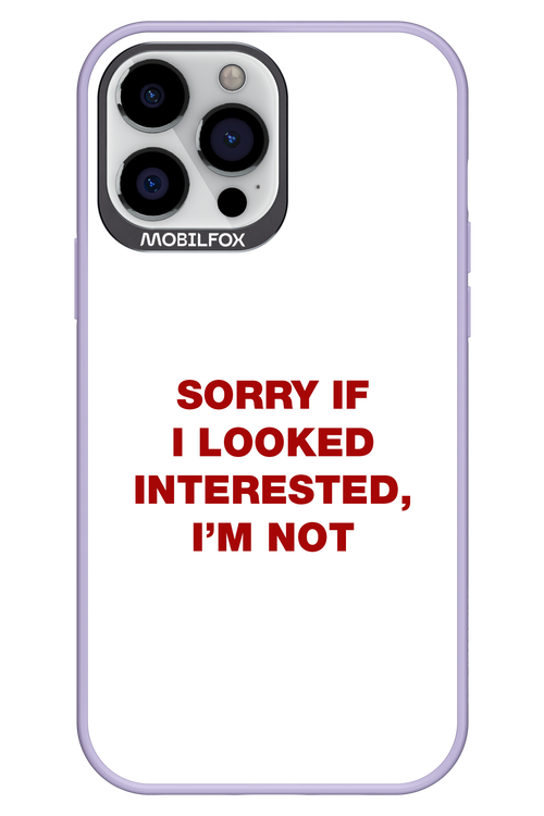 I'm not - Apple iPhone 13 Pro Max