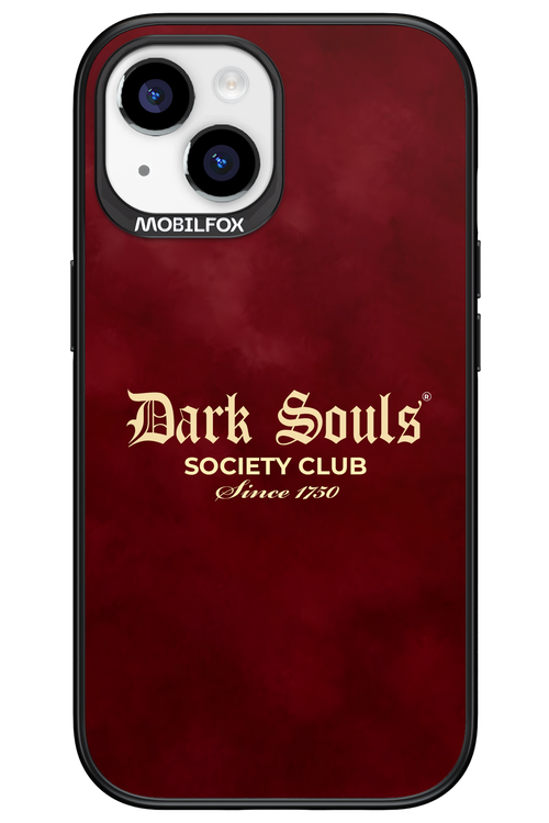 Dark Souls (Burgundy) - Apple iPhone 15