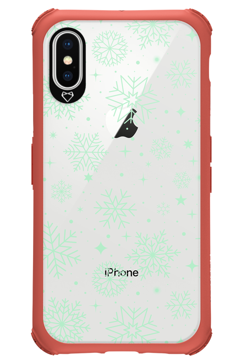 Tiffany's Snowflakes - Apple iPhone XS