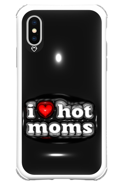 I love hot moms puffer - Apple iPhone X