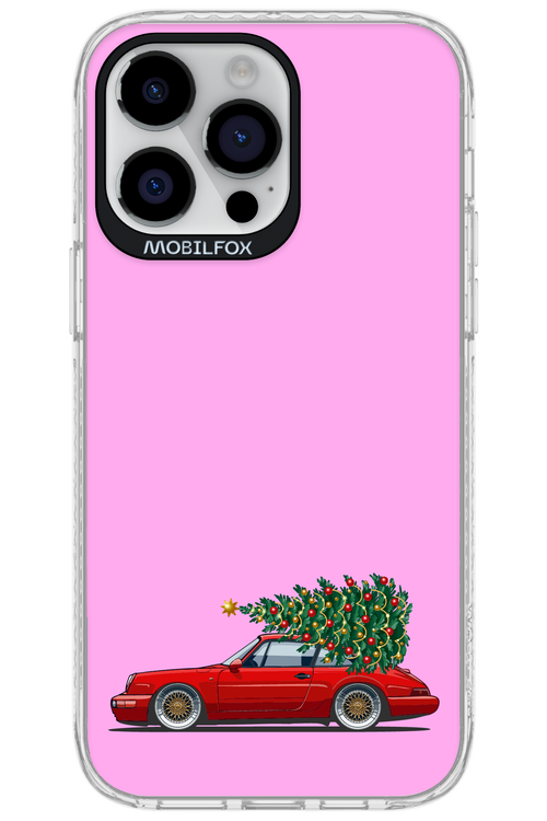 XMAS Car Pink - Apple iPhone 14 Pro Max