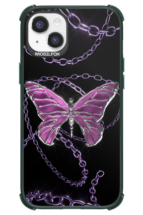 Butterfly Necklace - Apple iPhone 14 Plus