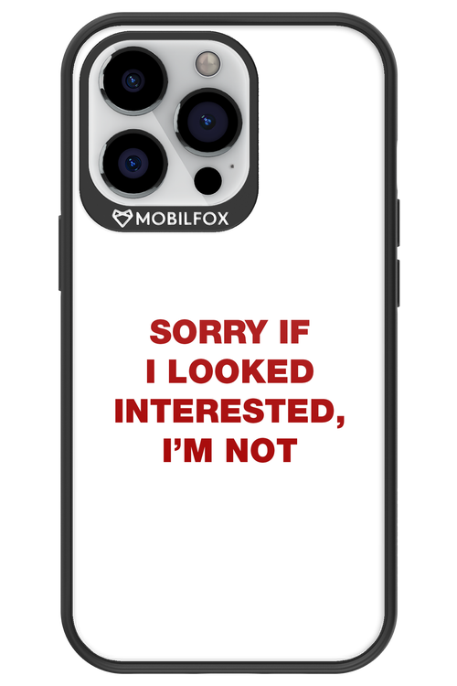 I'm not - Apple iPhone 13 Pro