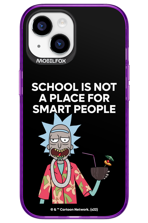 School is not for smart people - Apple iPhone 15