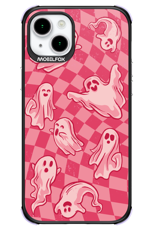 Strawberry Ghosts - Apple iPhone 15 Plus