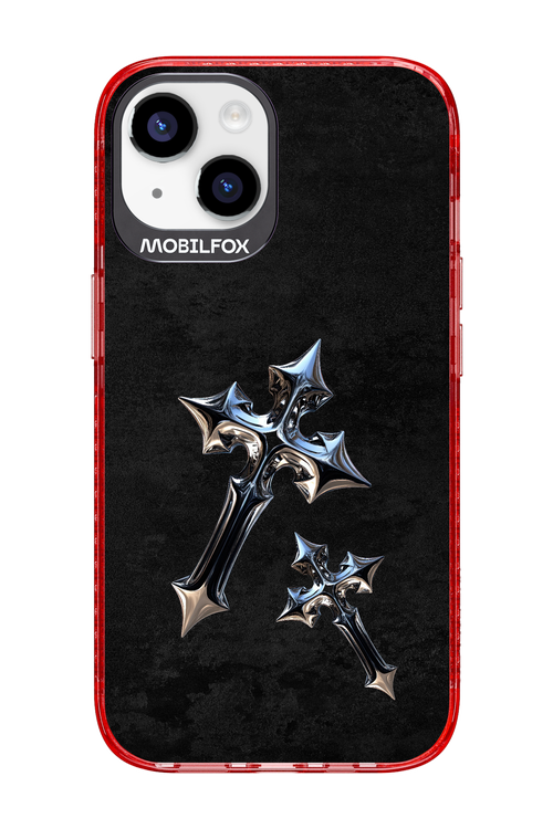 Chrome Crosses - Apple iPhone 14