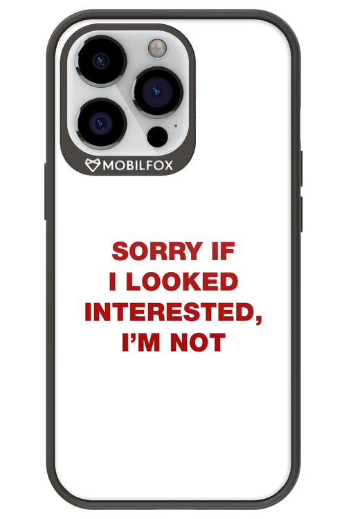 I'm not - Apple iPhone 13 Pro