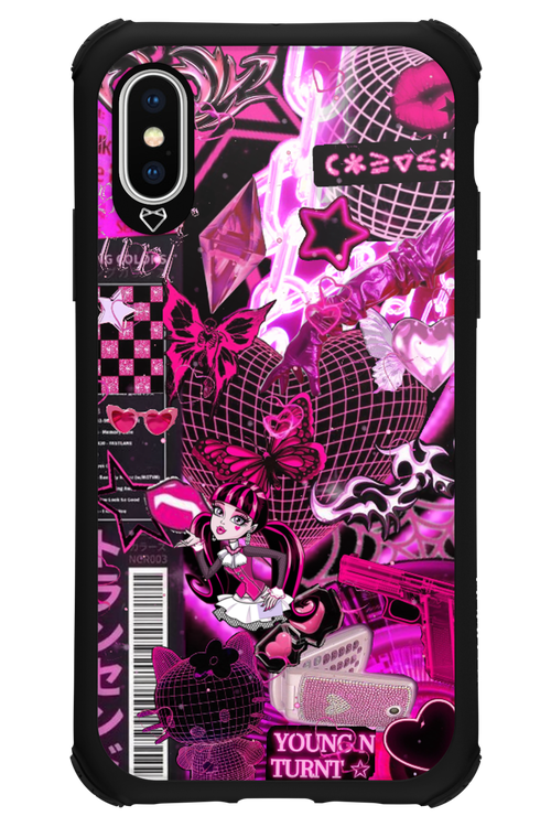 Pink Cyber - Apple iPhone X