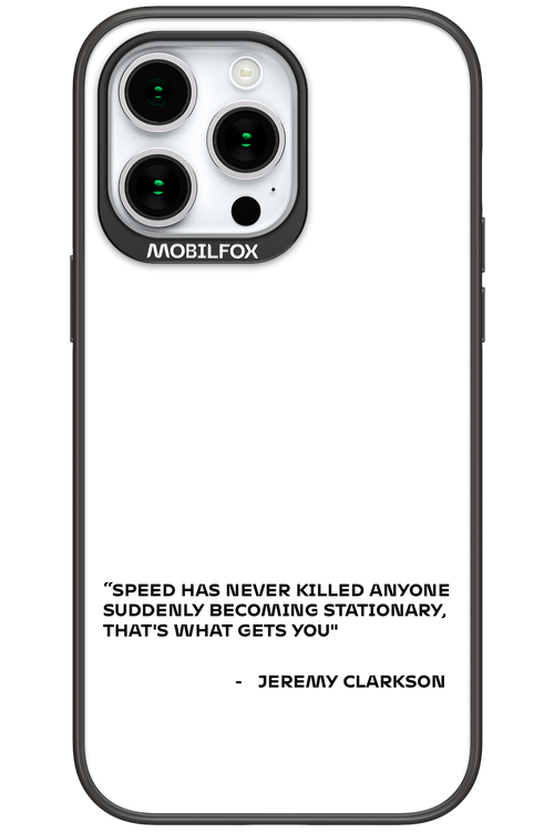 Speed Philosophy 2.0 - Apple iPhone 15 Pro Max