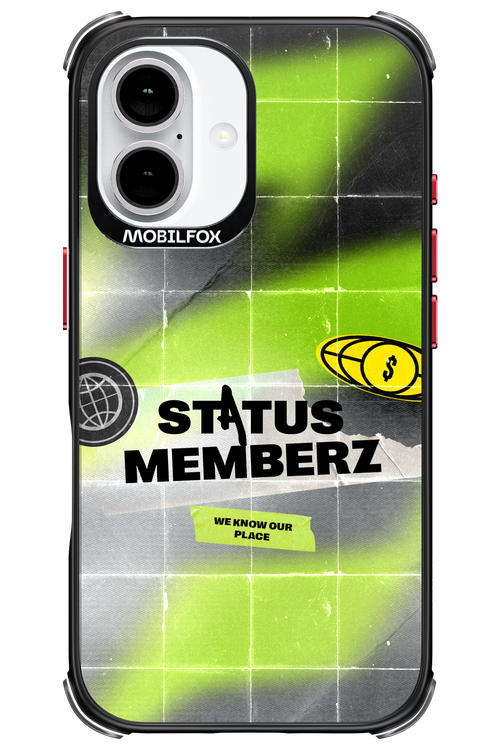 Status Memberz - Apple iPhone 16