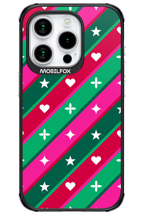 Christmas Stripes - Apple iPhone 15 Pro