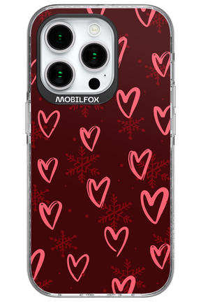 Christmas Hearts - Apple iPhone 15 Pro