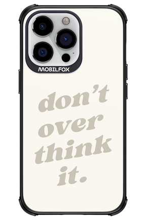 No OverThink - Apple iPhone 13 Pro