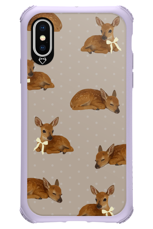 Deer and Dots - Apple iPhone XS
