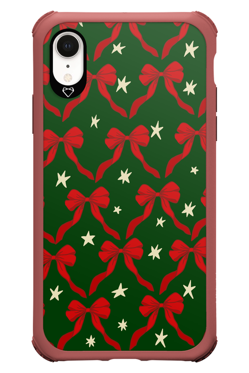 Bow & Stars (Green) - Apple iPhone XR