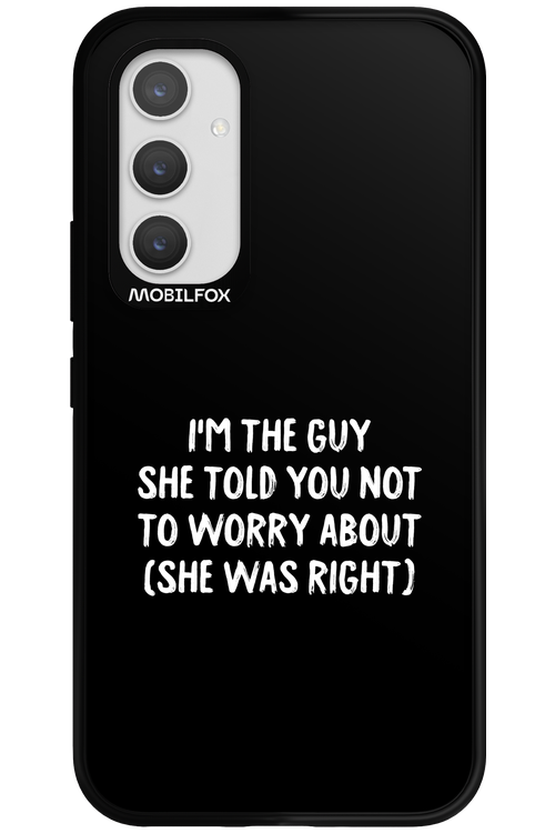 She was right 2.0 - Samsung Galaxy A54