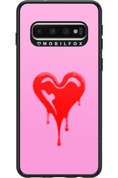 Heart Pink - Samsung Galaxy S10