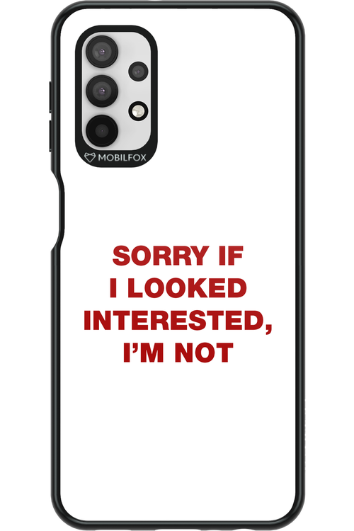 I'm not - Samsung Galaxy A32 5G