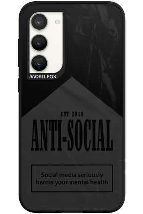 ANTI-SOCIAL (BLVCK) 2.0 - Samsung Galaxy S23 Plus