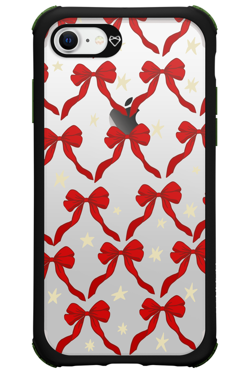 Bow & Stars (Transparent) - Apple iPhone 7