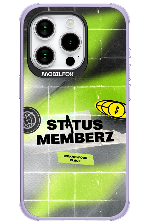 Status Memberz - Apple iPhone 15 Pro