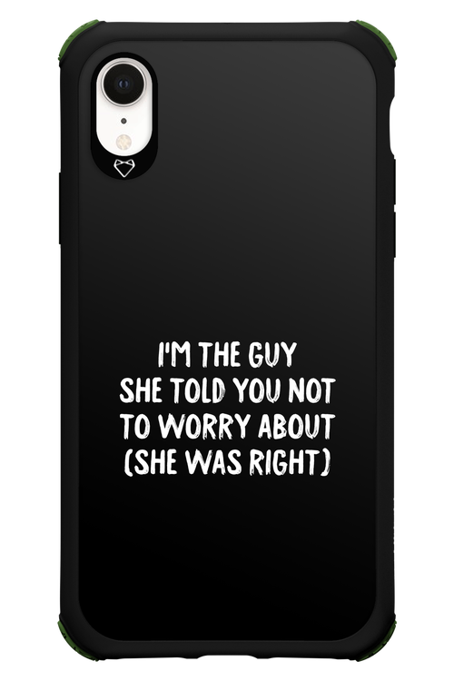 She was right 2.0 - Apple iPhone XR