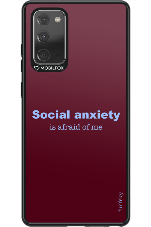 Bold & Anxious - Samsung Galaxy Note 20