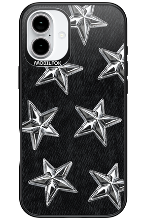 Chrome Stars - Apple iPhone 16 Plus