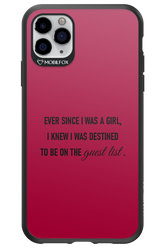 Guest List - Apple iPhone 11 Pro Max