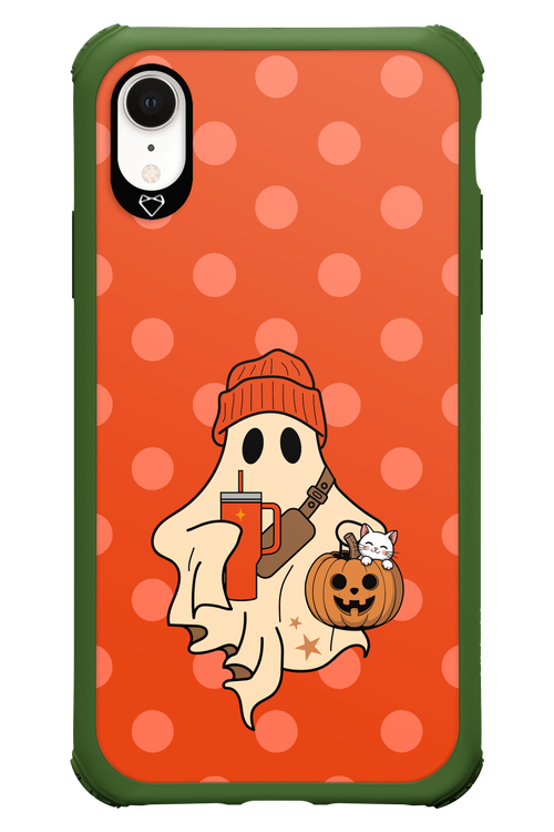 Ghost Girl (Orange) - Apple iPhone XR