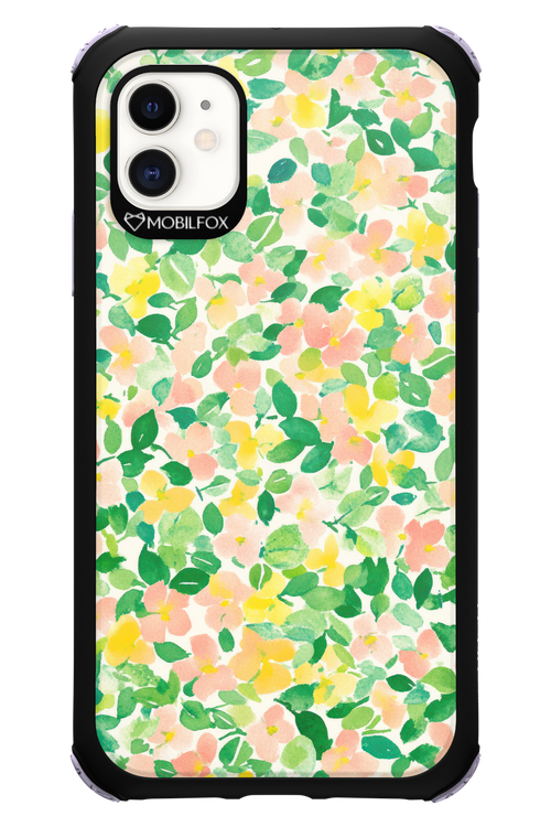 Sunshine on Flowers - Apple iPhone 11