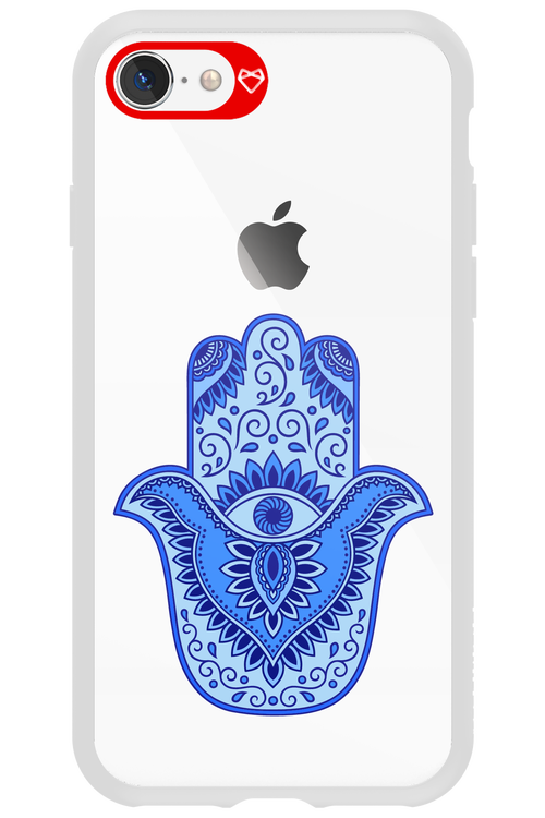 Hamsa Blue - Apple iPhone 8