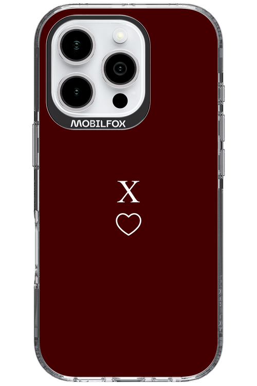 X Burgundia 2.0 - Apple iPhone 16 Pro
