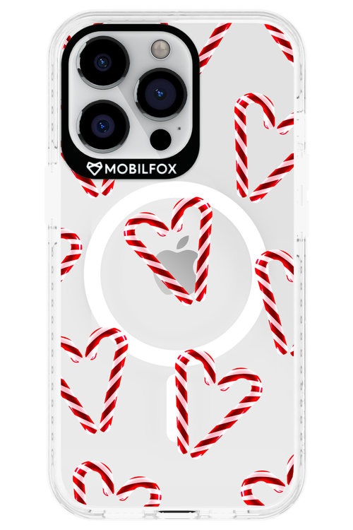 Candy Cane Hearts - Apple iPhone 13 Pro