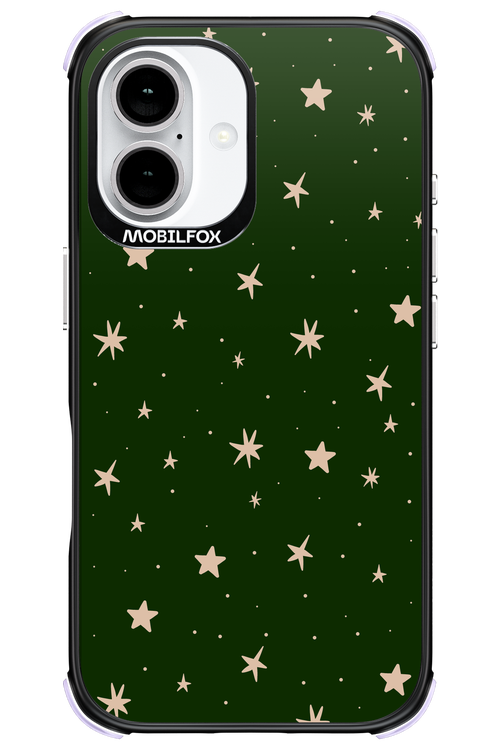 Forest Green Stars - Apple iPhone 16