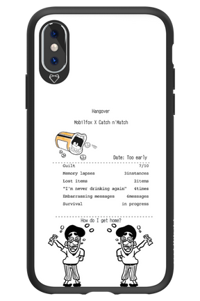hangover - Apple iPhone XS