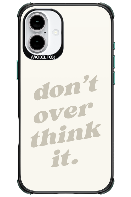 No OverThink - Apple iPhone 16 Plus