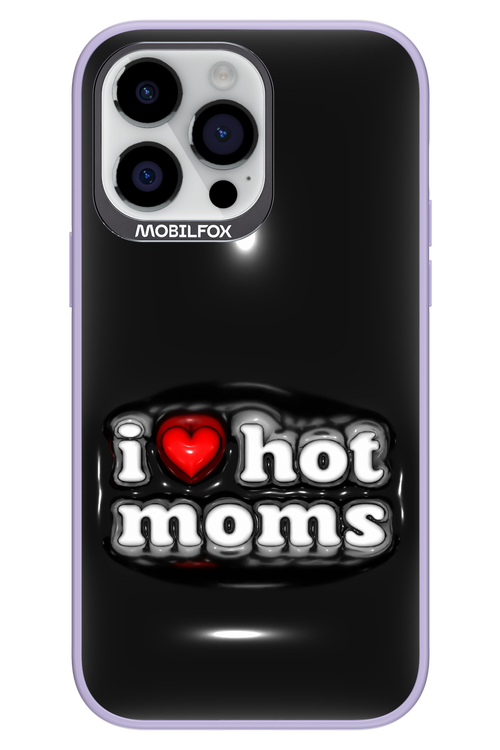 I love hot moms puffer - Apple iPhone 14 Pro Max
