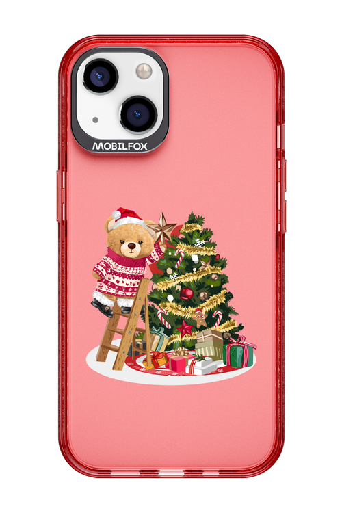 Christmas Bear (Transparent) - Apple iPhone 13