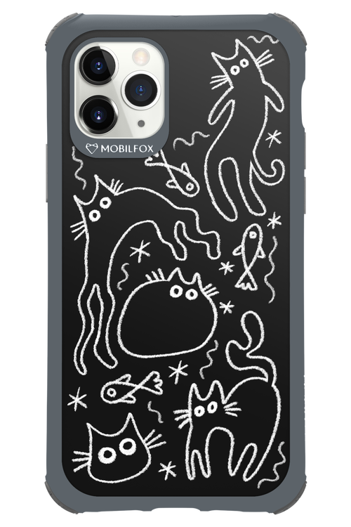CHALK_CATS 2.0 - Apple iPhone 11 Pro