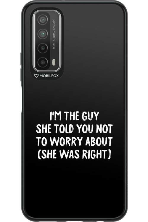 She was right - Huawei P Smart 2021