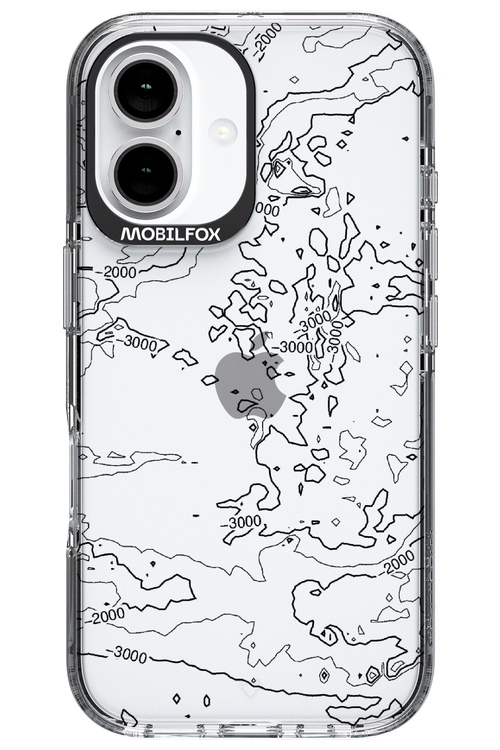 Contour Map - Apple iPhone 16