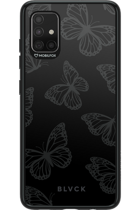 Black Butterflies - Samsung Galaxy A51