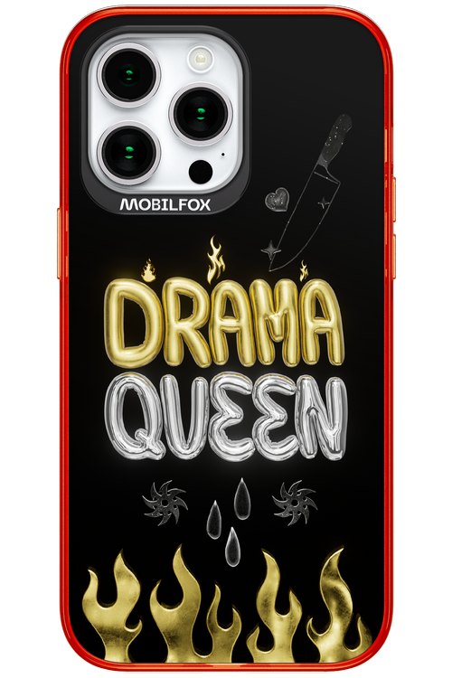 Drama Queen Black - Apple iPhone 15 Pro Max