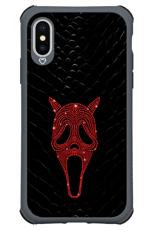 Devil Glitter Ghost - Apple iPhone X