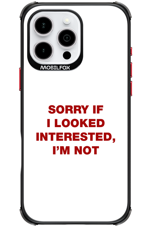 I'm not - Apple iPhone 16 Pro Max