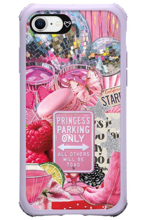 PINK PRINCESS - Apple iPhone SE 2020
